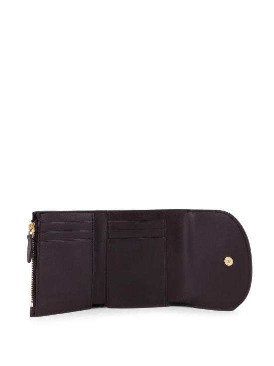  버버리 하이랜드 컴팩트 레더 월렛 8112281 Beige - BURBERRY