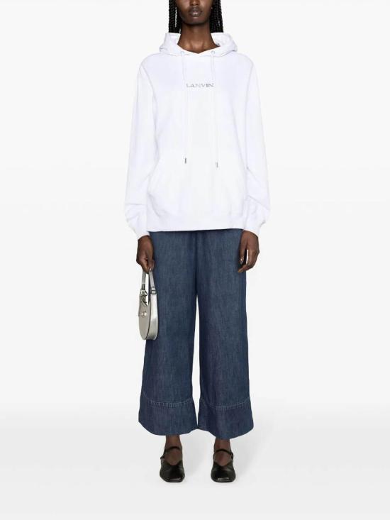  랑방 스웨터 RUHO0009J110P2401 White - LANVIN