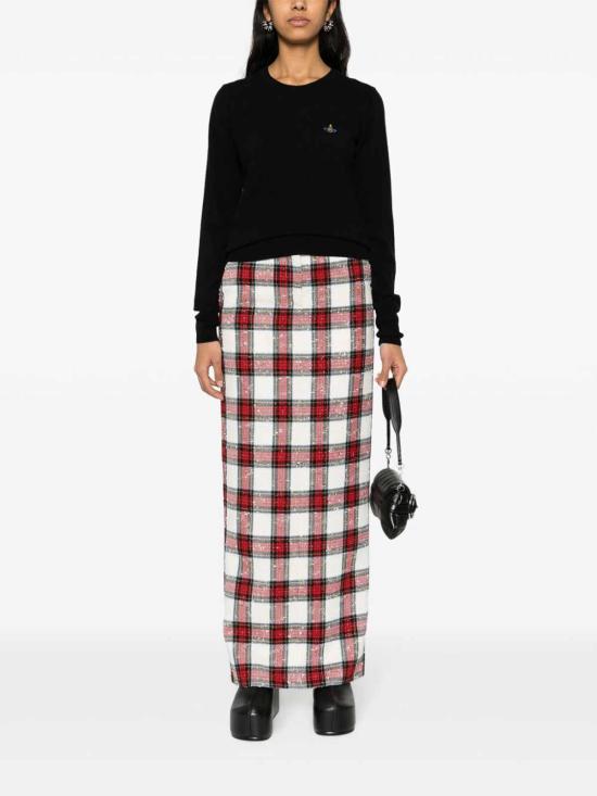  비비안웨스트우드 BEA 베아 라운드넥 스웨터 1803002SY0018N401 Black - VIVIENNE WESTWOOD