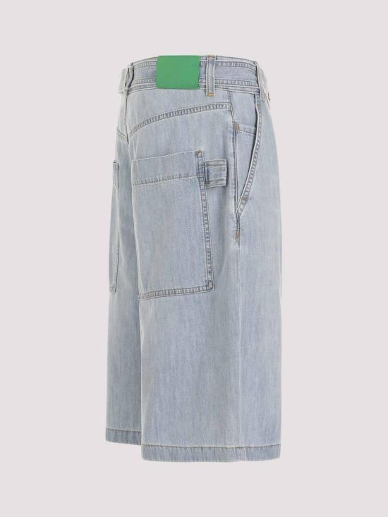  보테가베네타 데님 숏팬츠 771881V3N604946 Light Grey - BOTTEGA VENETA