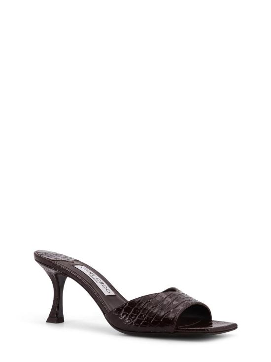 25FW 지미추 뮬/슬리퍼 SKYE70CCLCHOCOLATE Brown - JIMMY CHOO