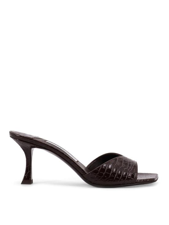 25FW 지미추 뮬/슬리퍼 SKYE70CCLCHOCOLATE Brown