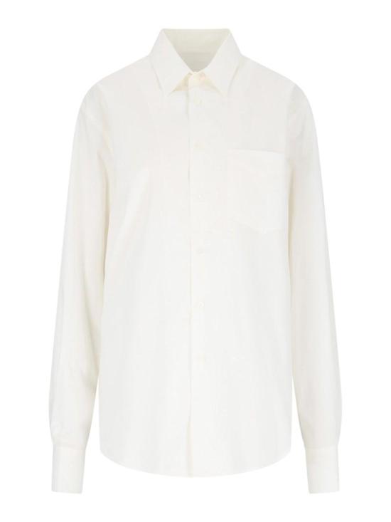 24FW MM6 메종마르지엘라 블라우스 S62DT0027S47294101 White