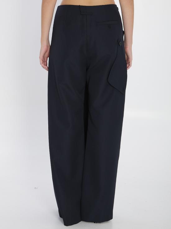 25FW 장 폴 고티에 스트레이트 팬츠 W TR035 BLUE - JEAN PAUL GAULTIER