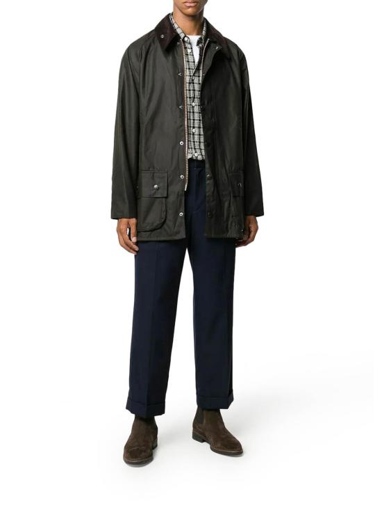  바버 클래식 뷰포트 왁스 자켓 MWX0002MWXOL71 Green - BARBOUR