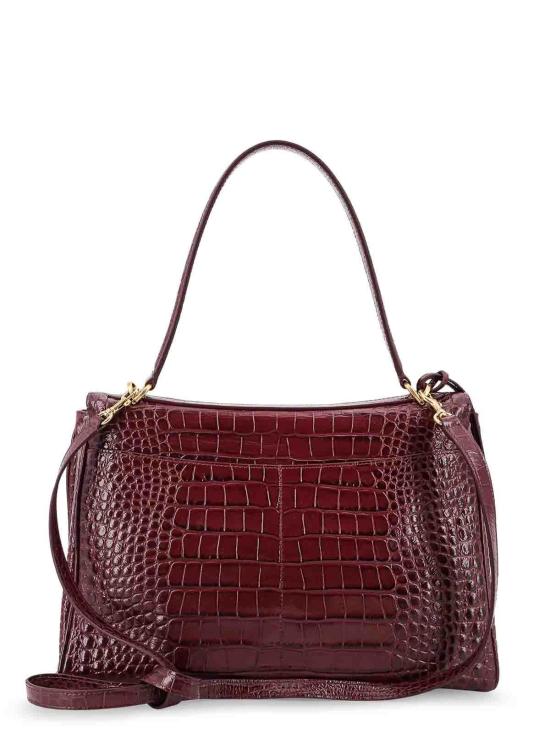 26SS 발렌시아가 로데오 미디움 핸드백 7897722AA5L6036 Burgundy - BALENCIAGA