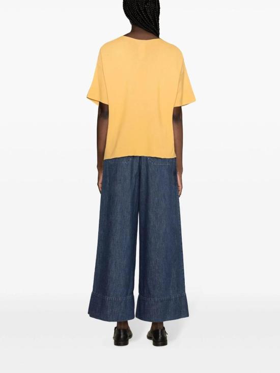  파비아나 필리피 와이드 넥라인 릴랙스드 핏 코튼 탑 MAD264F097D2904030 - FABIANA FILIPPI