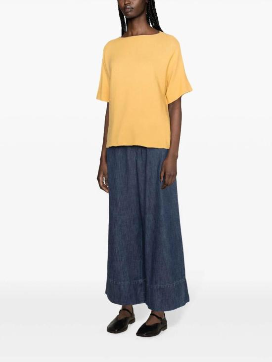  파비아나 필리피 와이드 넥라인 릴랙스드 핏 코튼 탑 MAD264F097D2904030 - FABIANA FILIPPI