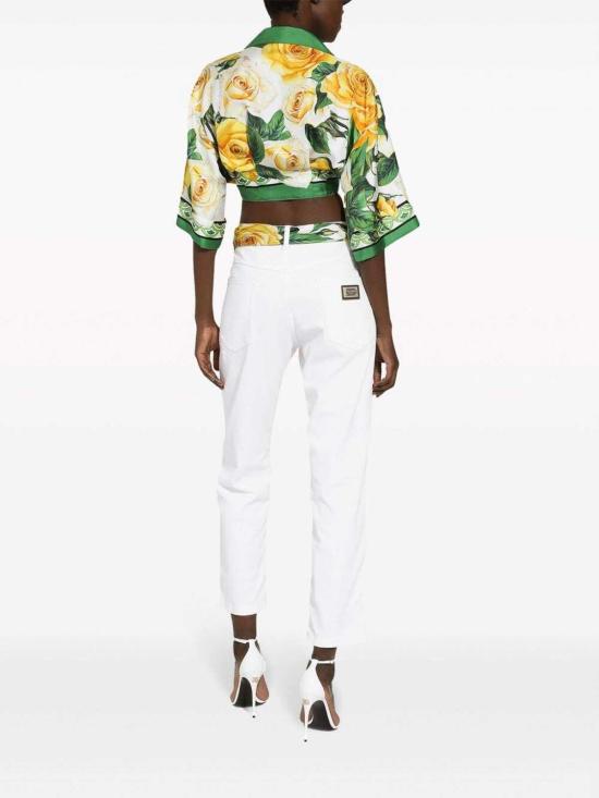 26SS 돌체앤가바나 스트레이트 팬츠 FTCBKDG8IB9S9001 Blue - DOLCE & GABBANA