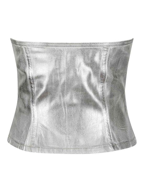 25FW 가니 민소매 티셔츠 J1379151 Silver - GANNI