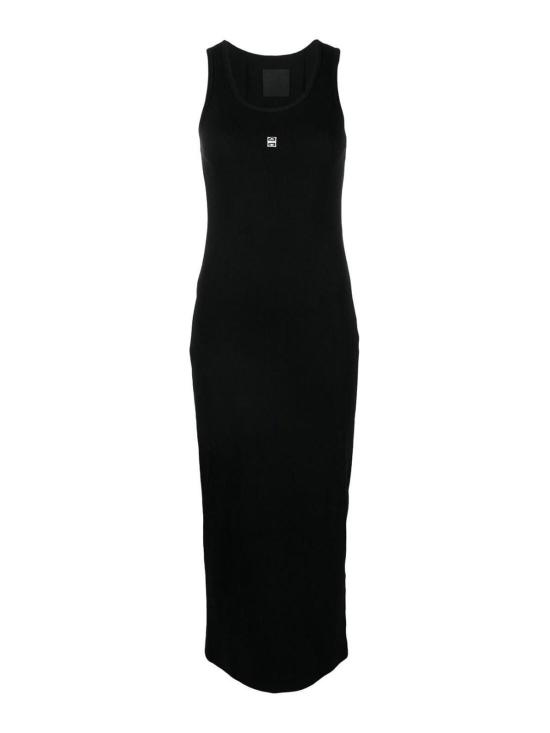  지방시 미디 원피스 BW21W43YHY001 Black