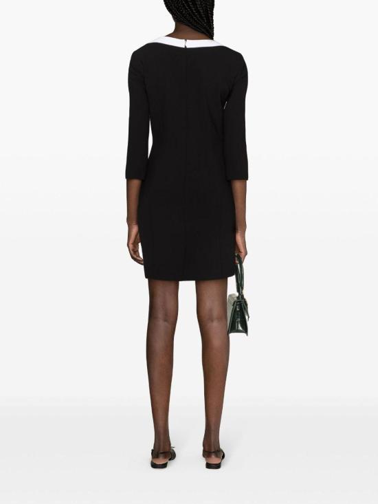 24FW 모스키노 숏 원피스 040604241555 Black - MOSCHINO