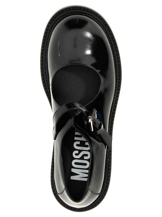  모스키노 로퍼 MA10704C0LMJ0000 Black - MOSCHINO