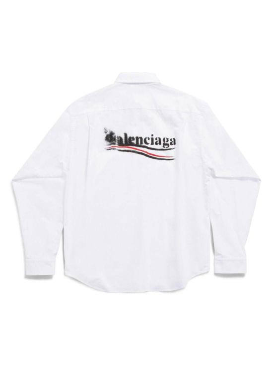 발렌시아가 긴팔 셔츠 790731TNM609000 White - BALENCIAGA