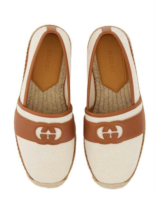  구찌 인터로킹 G 에스파드리유 777365FACV69441 Brown - GUCCI