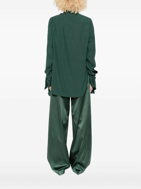 25FW 에르마노 설비노 블라우스 D472K311HKC95918 Green - ERMANNO SCERVINO