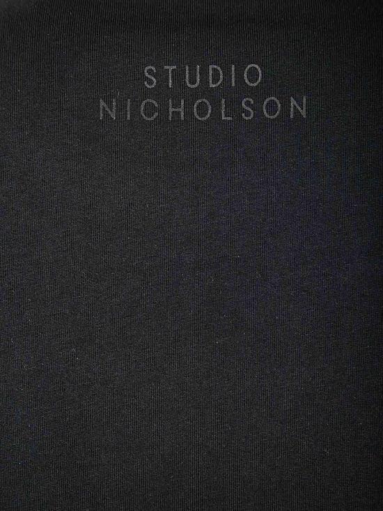 26SS 스튜디오 니콜슨 반팔 티셔츠 LEESNW1617BLACK Black - STUDIO NICHOLSON