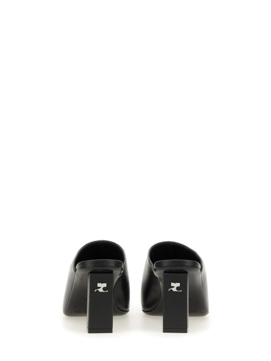  쿠레쥬 뮬/슬리퍼 124SCS098CV00279999 Black - COURREGES