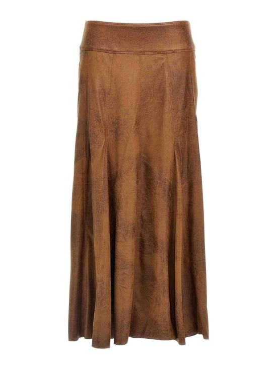  이자벨마랑 롱 스커트 JU0271FAB4B06I50CO Brown