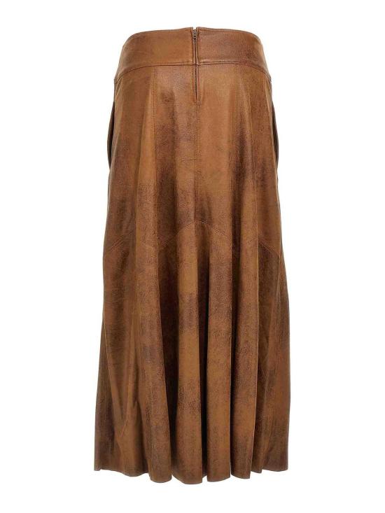  이자벨마랑 롱 스커트 JU0271FAB4B06I50CO Brown - ISABEL MARANT