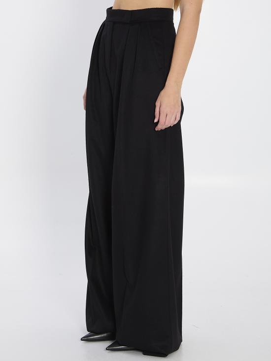 25FW 막스마라 스트레이트 팬츠 2521136082600 BLACK - MAX MARA