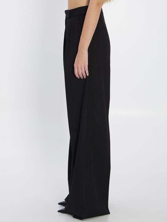 25FW 막스마라 스트레이트 팬츠 2521136082600 BLACK - MAX MARA