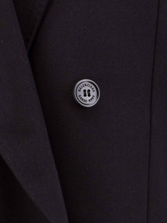  발렌시아가 수트 자켓 773331TNT391000 Black - BALENCIAGA