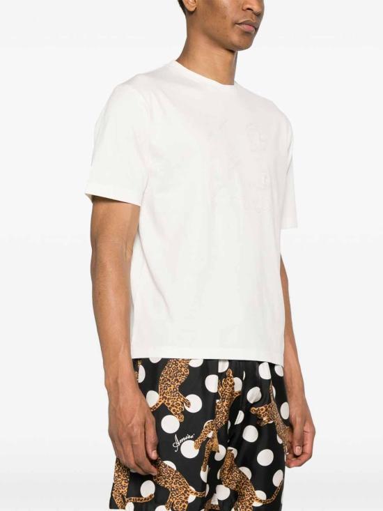 24FW 팜앤젤스 반팔 티셔츠 PMAA089R24JER0020303 White - PALM ANGELS