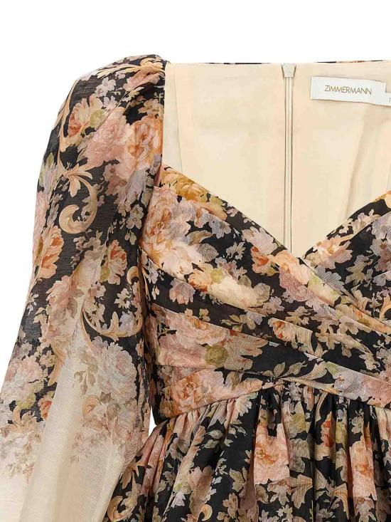 짐머만 숏 원피스 0809DF241TEARCO Multicolour - ZIMMERMANN
