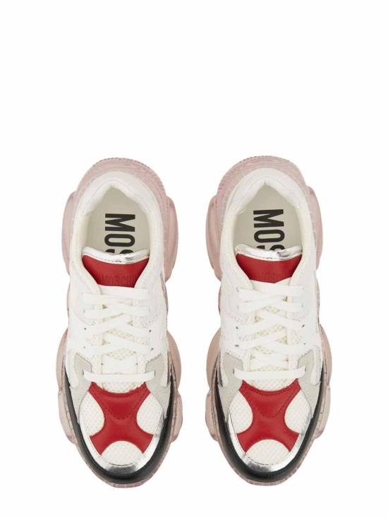  모스키노 스니커즈 MA15283G1IMM310A White - MOSCHINO