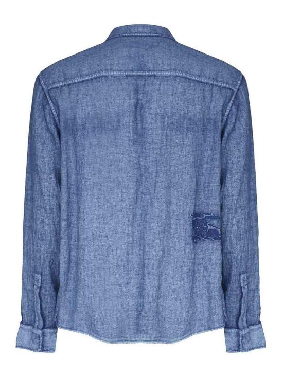  버버리 긴팔 셔츠 8081690 Light Wash - BURBERRY