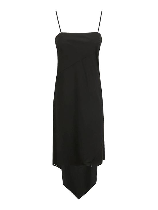  헬무트랭 롱 원피스 O01HW601001 Black