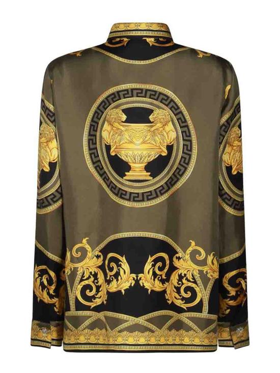 25SS 베르사체 블라우스 10013601A115285BC60 Gold - VERSACE