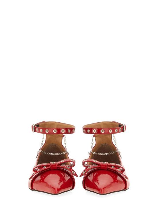 25FW 가니 플랫 슈즈 S2752474 Red - GANNI