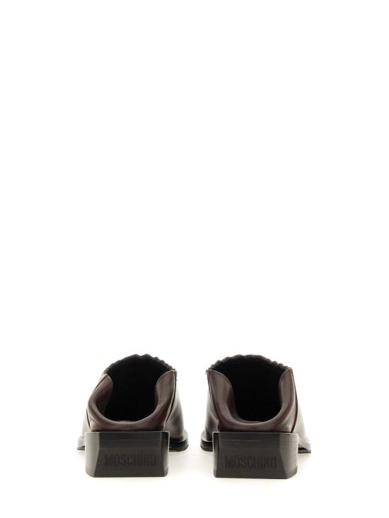  모스키노 뮬/슬리퍼 MA10514M0LMD5300 Brown - MOSCHINO