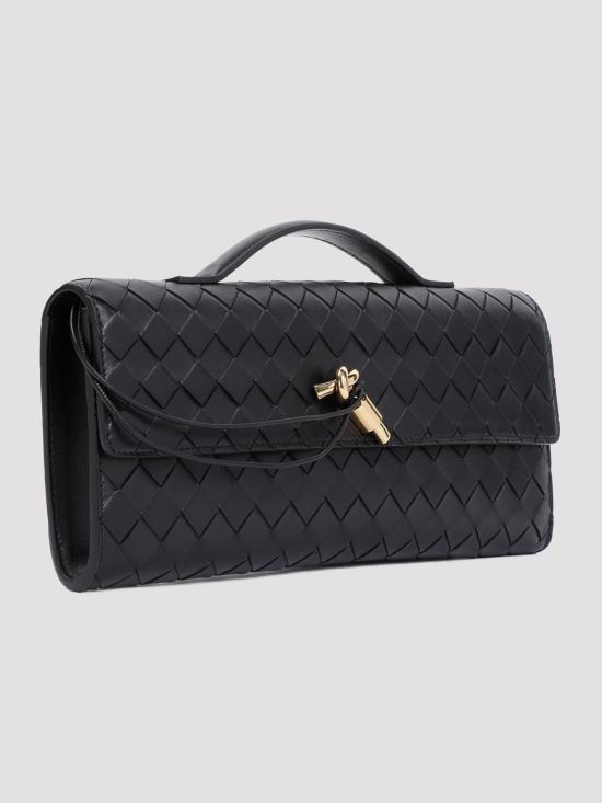 26FW 보테가베네타 클러치/파우치 741511VCPP31019 Black - BOTTEGA VENETA