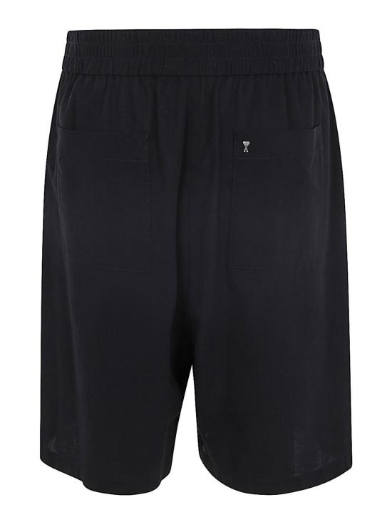 24FW 아미 데님 숏팬츠 HSO306CO0062001 Black - AMI