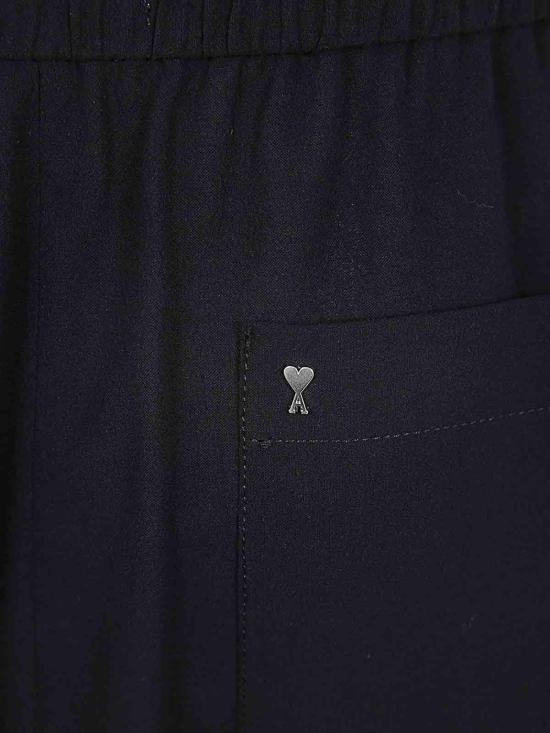 24FW 아미 데님 숏팬츠 HSO306CO0062001 Black - AMI