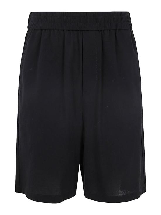 24FW 아미 데님 숏팬츠 HSO306CO0062001 Black