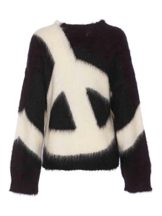 25FW 모스키노 긴팔 티셔츠 092454031555 Black - MOSCHINO