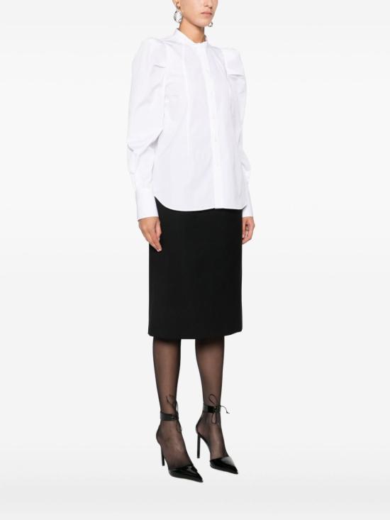 25FW 알렉산더 맥퀸 블라우스 848940 QAABT9000 White - ALEXANDER MCQUEEN