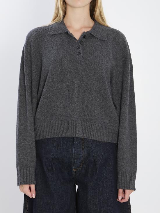 25FW 루루 드 세종 폴로 티셔츠 HOMERE GREY