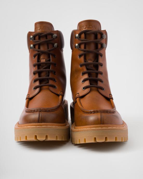  프라다 부츠 1T803N070F0046 F G045 Brown - PRADA