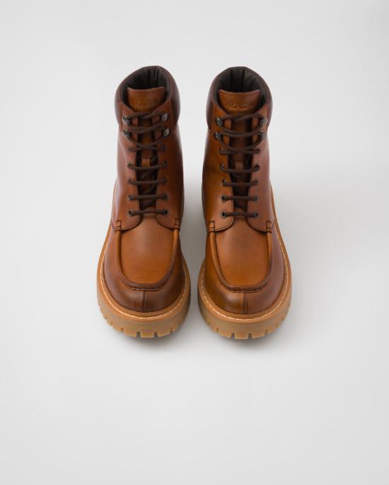  프라다 부츠 1T803N070F0046 F G045 Brown - PRADA
