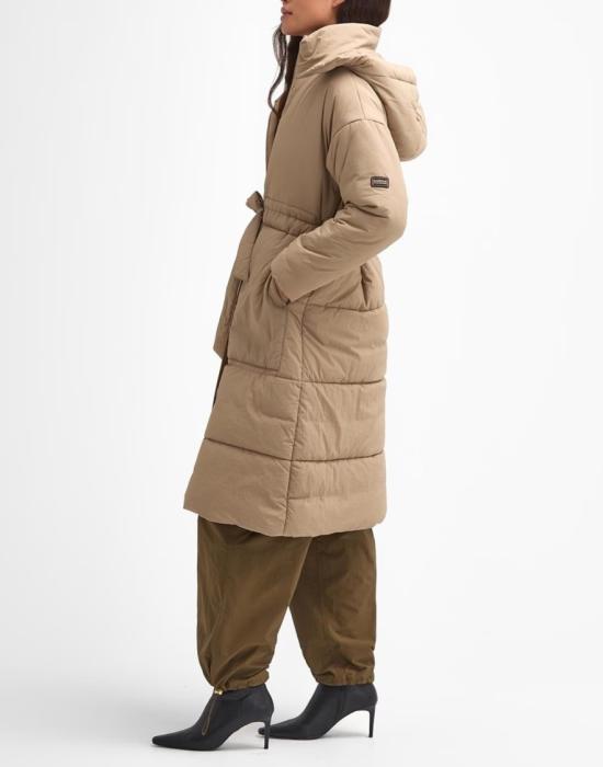 25FW 바버 인터내셔널 세로바 롱 패딩 재킷 LQU1780BE31 Neutrals - BARBOUR