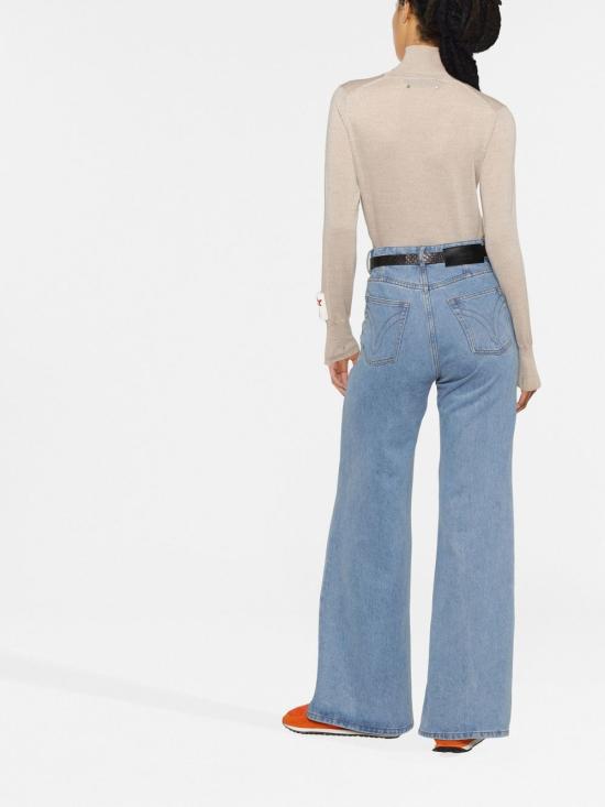  골든구스 울 터틀넥 스웨터 GWP00953P00066555150 Beige - GOLDEN GOOSE