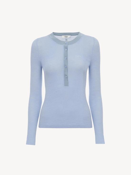 25SS 끌로에 스웨터 24WMP51667459 Light blue