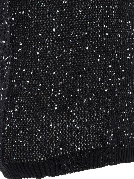 25SS 골든구스 스웨터 GWP01922P00169190100 Black - GOLDEN GOOSE