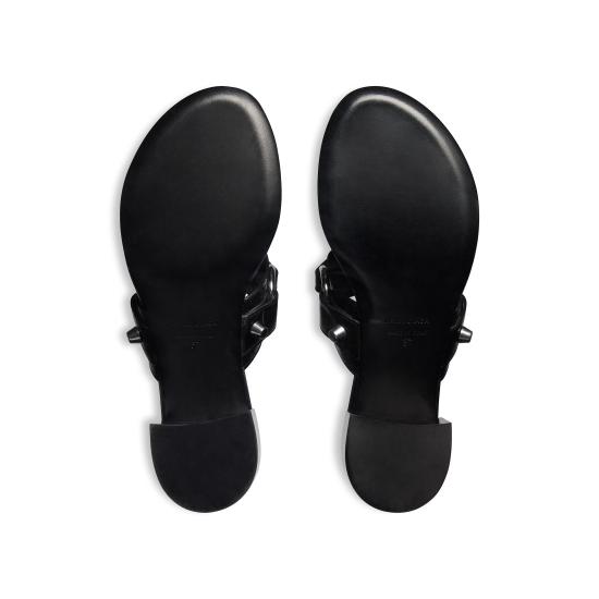 25SS 발렌시아가 뮬/슬리퍼 828013WAD4Y1080 Black - BALENCIAGA
