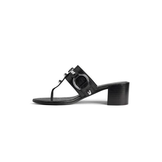 25SS 발렌시아가 뮬/슬리퍼 828013WAD4Y1080 Black - BALENCIAGA